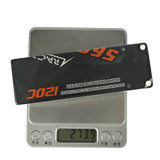 CNHL Racing Series 7.4V 5600mAh 120C 2S LiPo Battery with T Deans Plug for RC Car
