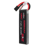 URUAV 7.4V 5200mAh 120C 2S LiPo Battery TRX Plug for RC Car