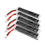 5Pcs URUAV 3.8V 300mAh 40/80C 1S HV 4.35V PH2.0 Lipo Battery for Happymodel Mobula6 Eachine TRASHCAN Snapper6 7 Mobula7