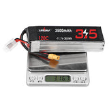 URUAV 11.1V 3500mAh 120C 3S LiPo Battery XT60 Plug for RC Drone