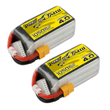 2Pcs Tattu R-Line Version 4.0 V4 22.2V 1050mAh 130C 6S1P Lipo Battery With XT60 Plug for RC Drone