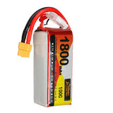 ZOP Power 14.8V 1800mAh 100C 4S Lipo Battery XT60 Plug for FPV Racing Drone