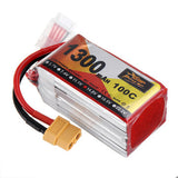 ZOP Power 14.8V 1300mAh 100C 4S Lipo Battery XT60 Plug for RC Racing Drone