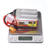 ZOP Power 22.2V 1500mAh 100C 6S Lipo Battery XT60 Plug for RC Racing Drone