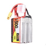 ZOP Power 22.2V 1500mAh 100C 6S Lipo Battery XT60 Plug for RC Racing Drone