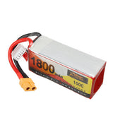 ZOP Power 14.8V 1800mAh 100C 4S Lipo Battery XT60 Plug for FPV Racing Drone