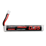 5Pcs URUAV 3.8V 350mAh 50/100C 1S Lipo Battery PH2.0 Plug for RC Racing Drone