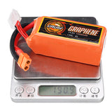URUAV GRAPHENE 4S 14.8V 1550mAh 130C Lipo Battery XT60 Plug for FPV RC Racing Drone