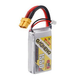 2PCS Gaoneng GNB 7.4V 1550mAh 100C 2S Lipo Battery XT60 Plug for FPV Racing Drone
