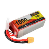 ZOP Power 14.8V 1800mAh 100C 4S Lipo Battery XT60 Plug for FPV Racing Drone