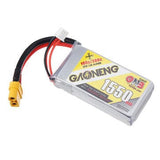 2PCS Gaoneng GNB 7.4V 1550mAh 100C 2S Lipo Battery XT60 Plug for FPV Racing Drone