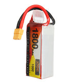 ZOP Power 14.8V 1800mAh 100C 4S Lipo Battery XT60 Plug for FPV Racing Drone