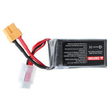 3Pcs URUAV 14.8V 850mAh 70C 4S Lipo Battery XT60 Plug for RC Drone FPV Racing