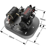 TOYAN FS-L200 RC Engine Two-Cylinder Four-Stroke Nitro with Base Set for 1/10 1/12 1/14 Car Boat Vehicles Model Parts