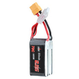 3Pcs URUAV 14.8V 850mAh 70C 4S Lipo Battery XT60 Plug for RC Drone FPV Racing