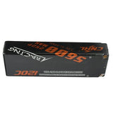 CNHL Racing Series 7.4V 5600mAh 120C 2S LiPo Battery with T Deans Plug for RC Car