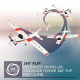 WLtoys F949 2.4G 3D6G 3Ch RC Airplane Fixed Wing Plane Outdoor Toys Drone RTF Upgrade Version Digital Servo F949S With Gyroscope