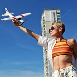 WLtoys F949 2.4G 3D6G 3Ch RC Airplane Fixed Wing Plane Outdoor Toys Drone RTF Upgrade Version Digital Servo F949S With Gyroscope