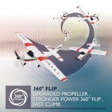 WLtoys F949 2.4G 3D6G 3Ch RC Airplane Fixed Wing Plane Outdoor Toys Drone RTF Upgrade Version Digital Servo F949S With Gyroscope