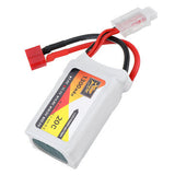 ZOP Power 11.1V 1300MAH 20C 3S Lipo Battery T Plug for RC Car
