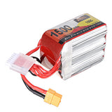 ZOP Power 22.2V 1500mAh 100C 6S Lipo Battery XT60 Plug for RC Racing Drone