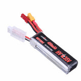 URUAV 7.6V 450mAh 80C/160C 2S HV 4.35V Lipo Battery XT30 Plug for FPV Racing Drone