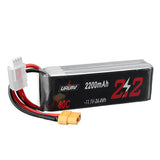 URUAV 11.1V 2200mAh 80C 3S LiPo Battery XT60 Plug for RC Drone