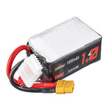 URUAV 18.5V 1000mAh 100C 5S Lipo Battery XT60 Plug for FPV Racing Drone