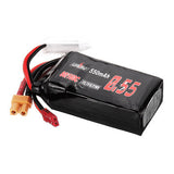URUAV 11.1V 550mAh 80/160C 3S Lipo Battery JST XT30 Plug for Eachine Lizard95