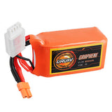 URUAV GRAPHENE 3S 11.1V 850mAh 110C Lipo Battery XT30 Plug for FPV RC Racing Drone