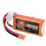 URUAV GRAPHENE 2S 7.4V 1050mAh 120C Lipo Battery XT30 Plug for FPV RC Racing Drone