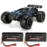 JLB Racing 80A CHEETAH with Two Battery 1/10 2.4G 4WD Brushless RC Car Truggy 21101 RTR Model