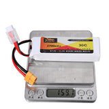 ZOP Power 11.1V 2700mAh 3S 30C Lipo Battery XT60 Plug