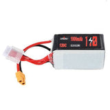 URUAV 22.2V 1000mAh 120C 6S Lipo Battery XT60 Plug for RC Racing Drone
