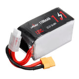 URUAV 22.2V 1100mAh 120C 6S LiPo Battery XT60 Plug for RC Drone
