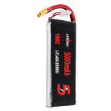 URUAV 7.4V 5000mAh 100C 2S Lipo Battery XT60 Plug for RC Drone Quadcopter