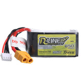 TATTU R-Line 11.1V 850mAh 95C 3S Lipo Battery XT60 Plug for 100mm to 180mm Multirotor FPV