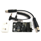 URUAV 5.8G RX PORT 3.0-PLUS DJI Digital/DJI V2 FPV Goggles Low Voltage Alarm Simulation Receiver Board+Metal Adapter Mounting Combo for DJI Fatshark FPV Goggles