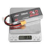 URUAV 11.1V 2200mAh 80C 3S LiPo Battery XT60 Plug for RC Drone
