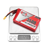 Gaoneng GNB 7.6V 3500mAh 2S HV Lipo Battery XT30 Plug for Frysky Taranis QX7 Transmitter TX Remote Control