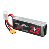 URUAV 11.1V 2200mAh 80C 3S LiPo Battery XT60 Plug for RC Drone