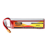 ZOP Power 7.4V 6000mAh 45C 2S Lipo Battery XT60 Plug For Rc Racing Car
