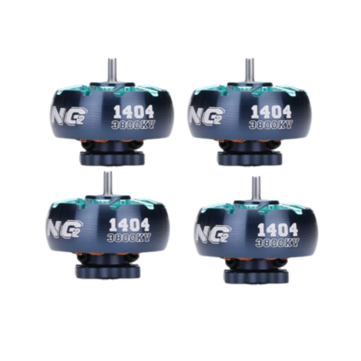 4X iFlight XING2 1404 3800KV 2-4S Brushless Motor for Toothpick RC Drone FPV Racing