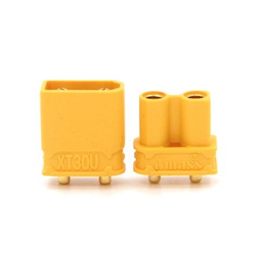 Amass XT30UPB XT30 UPB 2mm Plug Male Female Bullet Connectors Plugs For RC Drone Airplane Battery