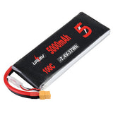 URUAV 7.4V 5000mAh 100C 2S Lipo Battery XT60 Plug for RC Drone Quadcopter
