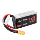 URUAV 11.1V 1300mAh 80C/160C 3S XT60 Plug Lipo Battery for FPV RC Racing Drone