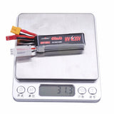 URUAV 7.6V 450mAh 80C/160C 2S HV 4.35V Lipo Battery XT30 Plug for FPV Racing Drone