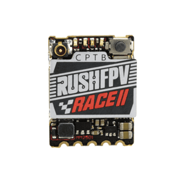 RUSH TANK RACE II 5.8Ghz 48CH PIT/25/100/200mW/MAX FPV Transmitter SmartAudio 20x15mm 1.7g For RC Racing Drone