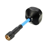 Turbowing 5.8G 8dBi RHCP Mushroom FPV Antenna RX/TX RP-SMA Male Black