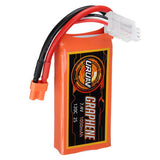 URUAV GRAPHENE 2S 7.4V 1050mAh 120C Lipo Battery XT30 Plug for FPV RC Racing Drone